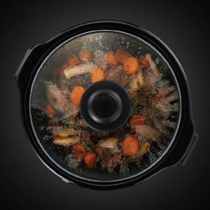 Descoperă Artă Culinară cu Slow Cooker-ul Russell Hobbs 24180-56: O Combinatie Perfecta de Tehnologie si Eleganta