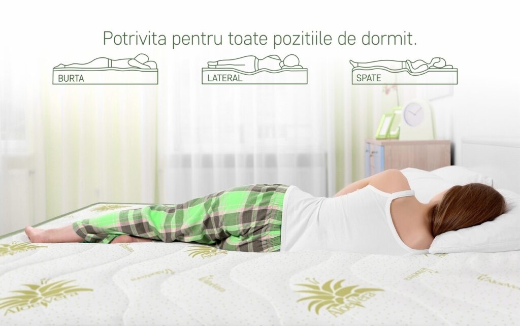 Salteaua Super Ortopedică Aloe Vera Essential 160x200 cm Pareri si Info Utile